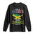 Made In America With Jamaica Parts Long Sleeve Shirt Jamaican American TS11 Black Print Your Wear