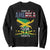 Made In America With Jamaica Parts Sweatshirt Jamaican American TS11 Black Print Your Wear