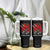Trinidadian and Tobagonian Pride Tumbler With Handle Trinidadian Roots Scarlet Ibis Steelpans TS11 Print Your Wear