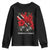 Trinidadian and Tobagonian Pride Youth Sweatshirt Trinidadian Roots Scarlet Ibis Steelpans TS11 Black Print Your Wear
