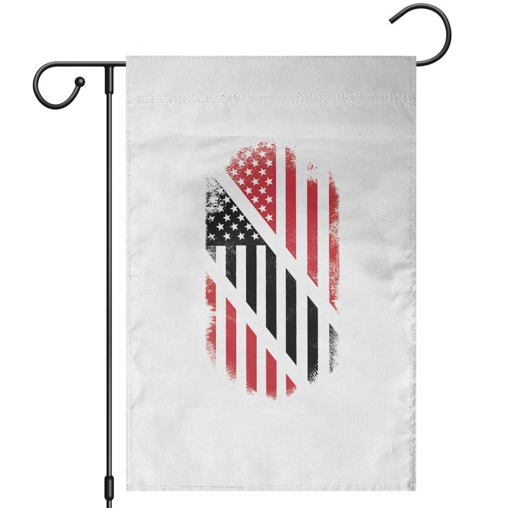 Trinidad And Tobago Trinidadian American Flag Garden Flag TS11 White Print Your Wear
