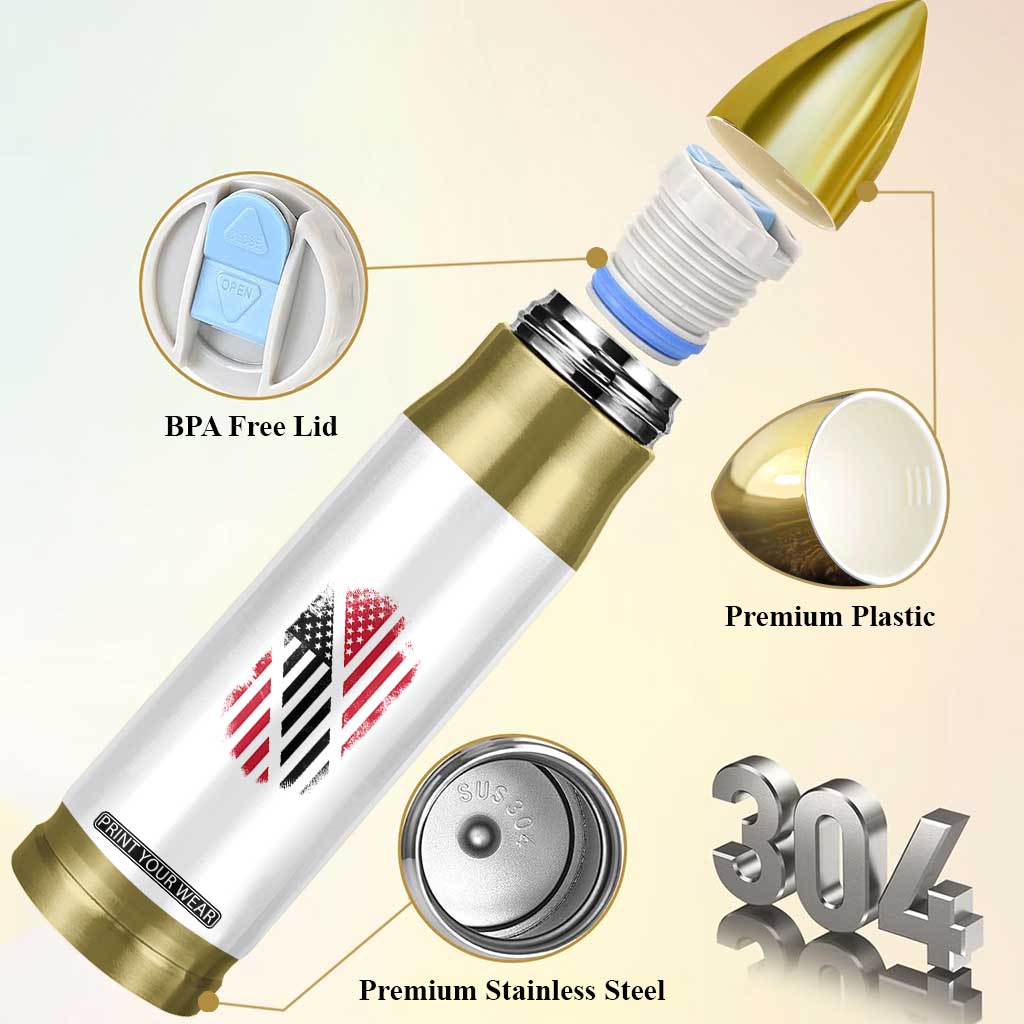 Trinidad And Tobago Trinidadian American Flag Bullet Tumbler TS11 Print Your Wear