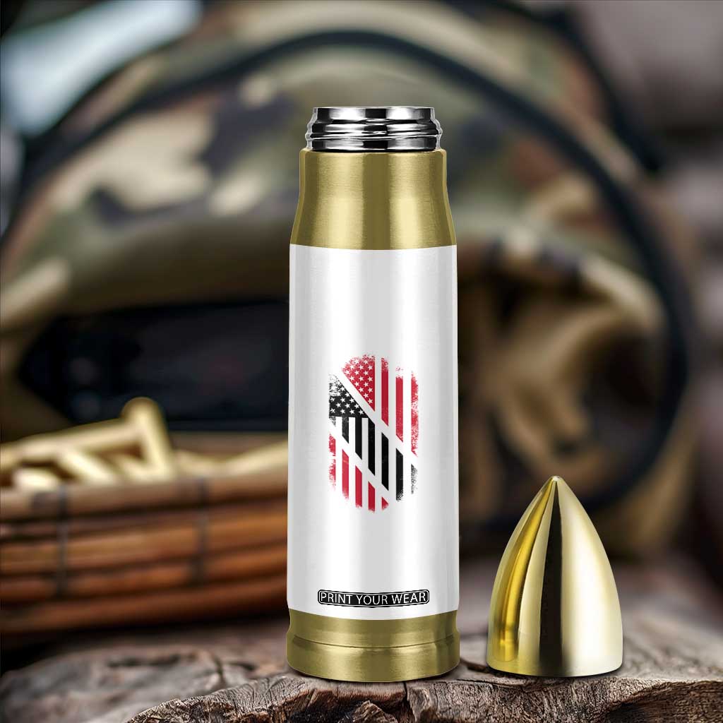 Trinidad And Tobago Trinidadian American Flag Bullet Tumbler TS11 Print Your Wear