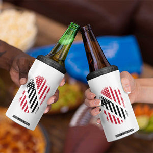 Trinidad And Tobago Trinidadian American Flag 4 in 1 Can Cooler Tumbler TS11 Print Your Wear