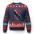 Trinidad And Tobago Trinidadian American Flag Ugly Christmas Sweater - Print Your Wear