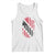 Trinidad And Tobago Trinidadian American Flag Tank Top TS11 White Print Your Wear