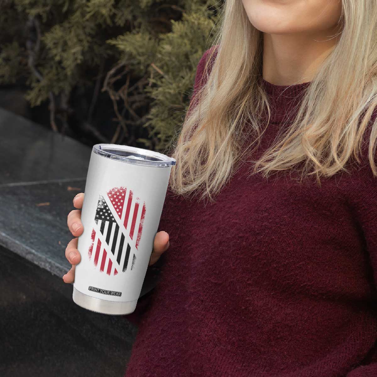 Trinidad And Tobago Trinidadian American Flag Tumbler Cup TS11 Print Your Wear