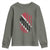 Trinidad And Tobago Trinidadian American Flag Youth Sweatshirt TS11 Military Green Print Your Wear