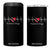 Trinidad And Tobago Heartbeat ECG Pulse Trinidadian Flag 4 in 1 Can Cooler Tumbler TS11 One Size: 16 oz Black Print Your Wear
