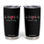 Trinidad And Tobago Heartbeat ECG Pulse Trinidadian Flag Tumbler Cup TS11 Black Print Your Wear