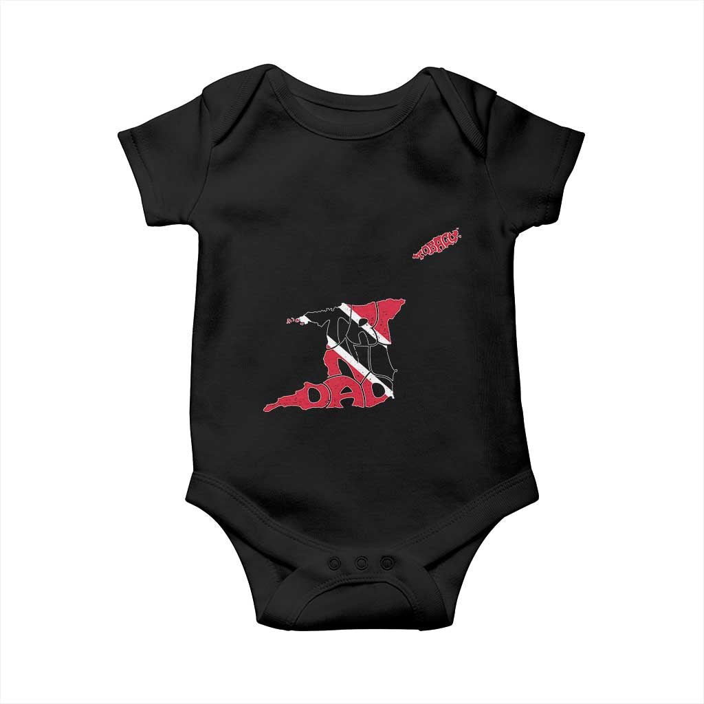 Trinidad And Tobago Baby Onesie Pride Trinidadian Roots Flag TS11 Black Print Your Wear