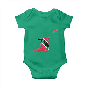 Trinidad And Tobago Baby Onesie Pride Trinidadian Roots Flag TS11 Irish Green Print Your Wear