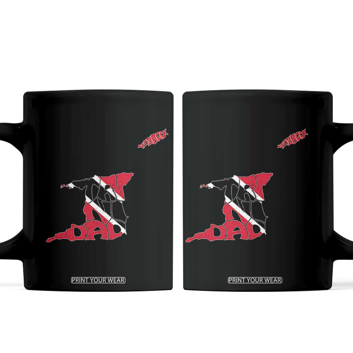Trinidad And Tobago Coffee Mug Pride Trinidadian Roots Flag TS11 Black Print Your Wear