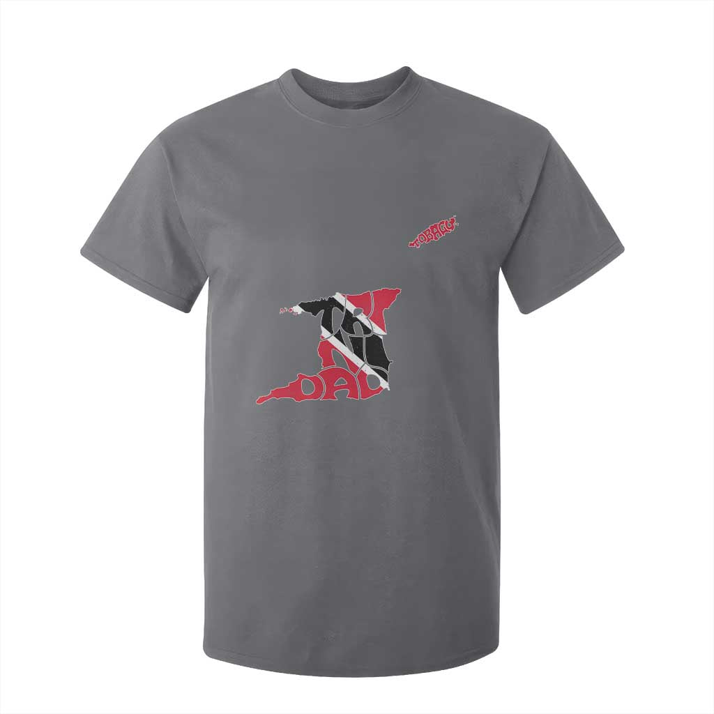 Trinidad And Tobago T Shirt For Kid Pride Trinidadian Roots Flag TS11 Charcoal Print Your Wear