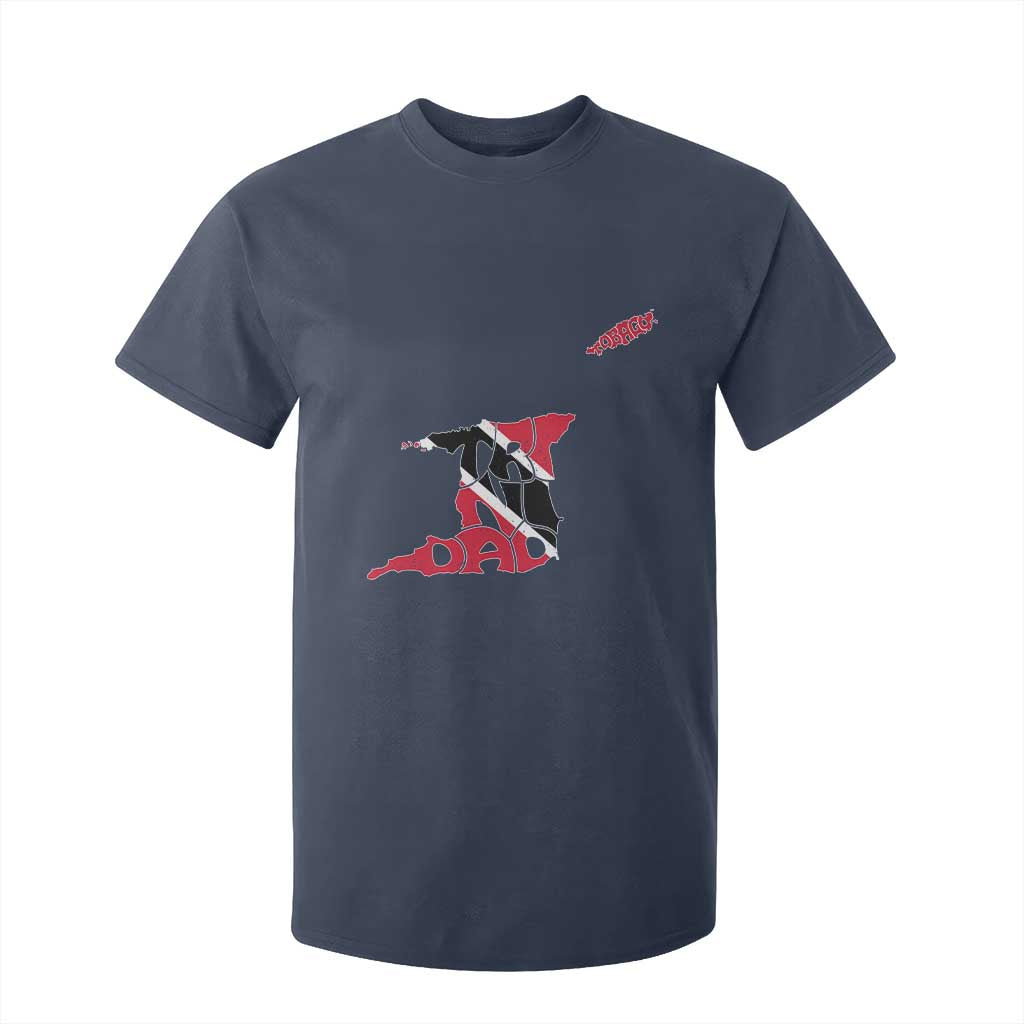Trinidad And Tobago T Shirt For Kid Pride Trinidadian Roots Flag TS11 Navy Print Your Wear