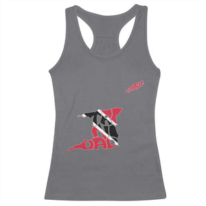 Trinidad And Tobago Racerback Tank Top Pride Trinidadian Roots Flag TS11 Charcoal Print Your Wear