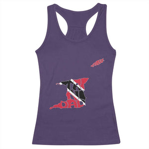 Trinidad And Tobago Racerback Tank Top Pride Trinidadian Roots Flag TS11 Purple Print Your Wear