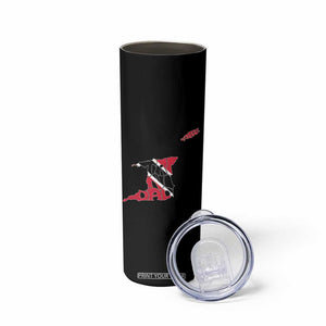 Trinidad And Tobago Skinny Tumbler Pride Trinidadian Roots Flag TS11 Print Your Wear