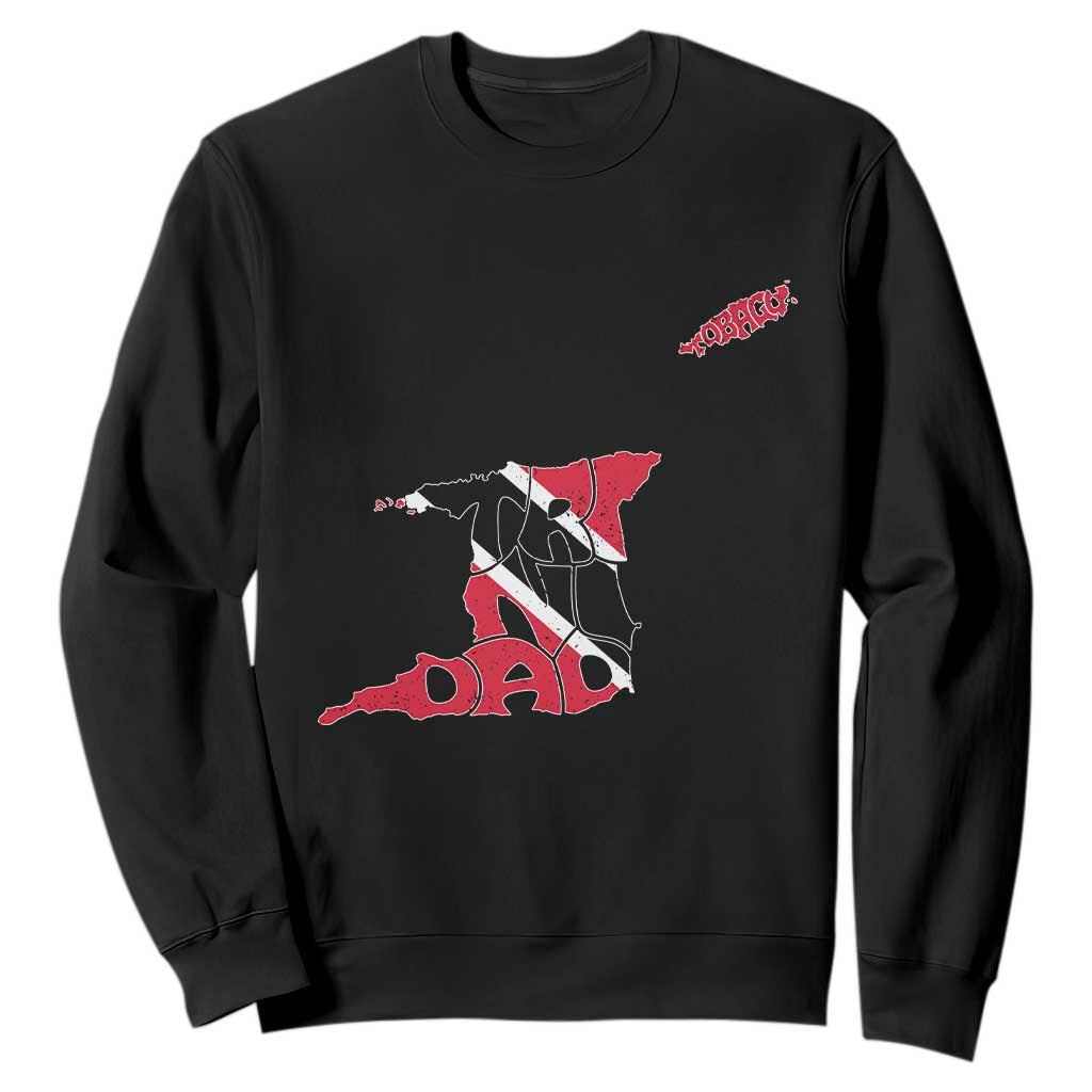 Trinidad And Tobago Sweatshirt Pride Trinidadian Roots Flag TS11 Black Print Your Wear