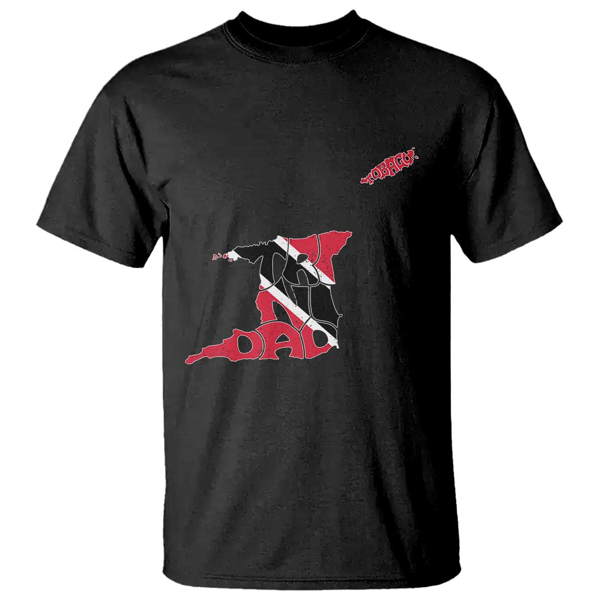 Trinidad And Tobago T Shirt Pride Trinidadian Roots Flag TS11 Black Print Your Wear