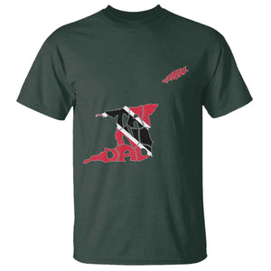 Trinidad And Tobago T Shirt Pride Trinidadian Roots Flag TS11 Dark Forest Green Print Your Wear