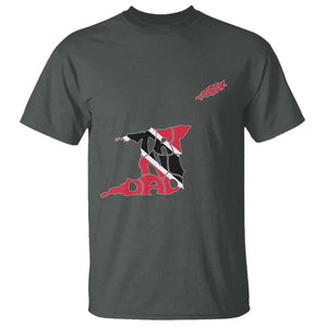 Trinidad And Tobago T Shirt Pride Trinidadian Roots Flag TS11 Dark Heather Print Your Wear