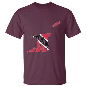 Trinidad And Tobago T Shirt Pride Trinidadian Roots Flag TS11 Maroon Print Your Wear
