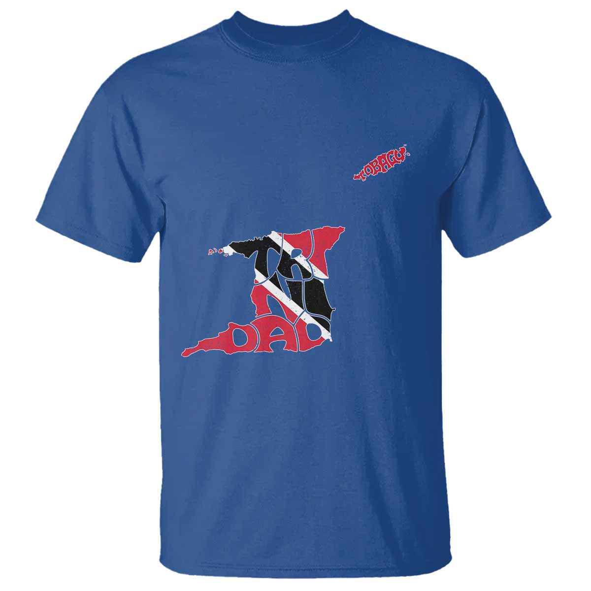 Trinidad And Tobago T Shirt Pride Trinidadian Roots Flag TS11 Royal Blue Print Your Wear