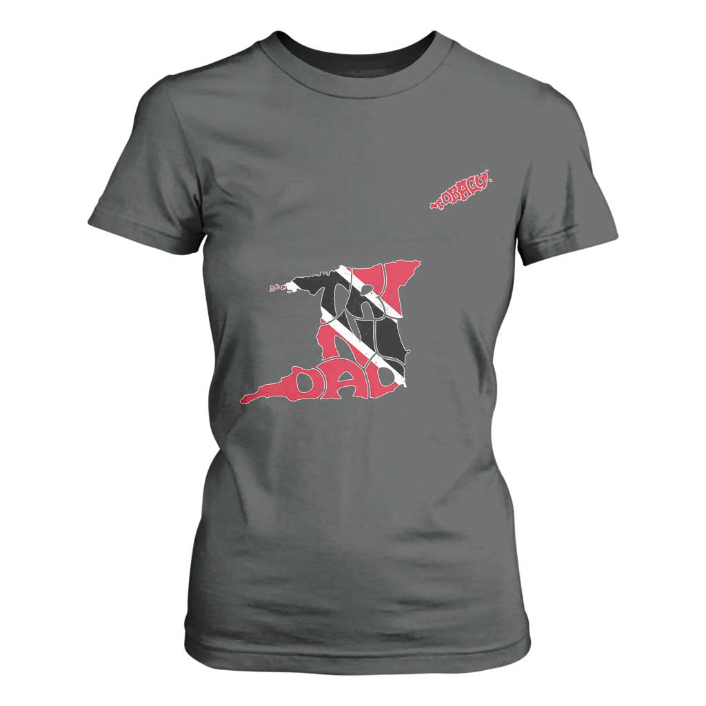 Trinidad And Tobago T Shirt For Women Pride Trinidadian Roots Flag TS11 Dark Heather Print Your Wear