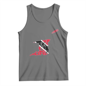 Trinidad And Tobago Tank Top Pride Trinidadian Roots Flag TS11 Black Heather Print Your Wear
