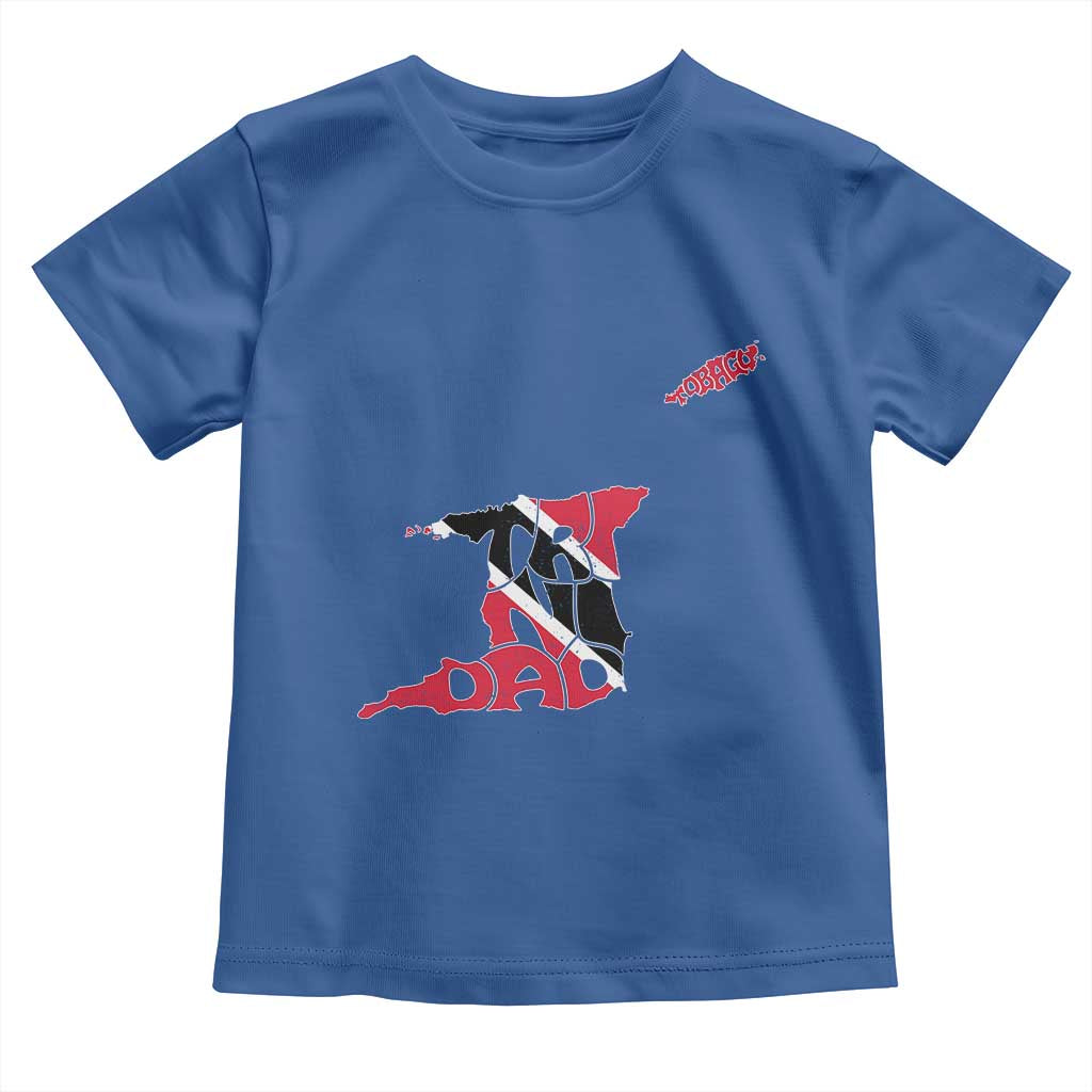 Trinidad And Tobago Toddler T Shirt Pride Trinidadian Roots Flag TS11 Royal Blue Print Your Wear