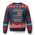 Operation Midnight Hammer Ugly Christmas Sweater Bomber Jet Vintage Betsy Ross Flag - Print Your Wear