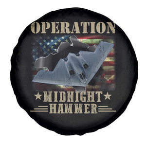 Operation Midnight Hammer Spare Tire Cover Bomber Jet American Flag TS11 Print Your Wear
