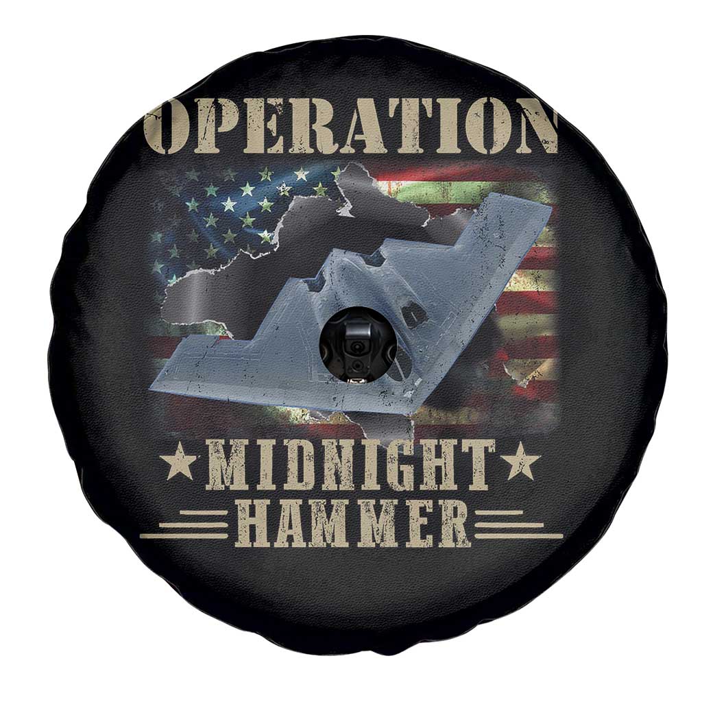 Operation Midnight Hammer Spare Tire Cover Bomber Jet American Flag TS11 Print Your Wear