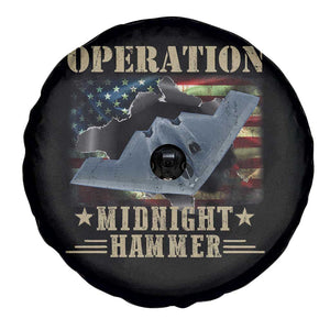 Operation Midnight Hammer Spare Tire Cover Bomber Jet American Flag TS11 Print Your Wear