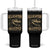 Funny Alligator Alcatraz Tumbler With Handle Florida Everglades Alligatraz Meme 2025 TS11 One Size: 40 oz Black Print Your Wear