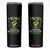 Jamaica Independence Day Skinny Tumbler Proud Jamaican Hand Fist Break The Chain TS11 Black Print Your Wear