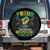 Jamaica Independence Day Spare Tire Cover Proud Jamaican Hand Fist Break The Chain TS11 No hole Black Print Your Wear