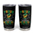 Jamaica Independence Day Tumbler Cup Proud Jamaican Hand Fist Break The Chain TS11 Black Print Your Wear