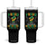 Jamaica Independence Day Tumbler With Handle Proud Jamaican Hand Fist Break The Chain TS11 One Size: 40 oz Black Print Your Wear