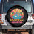 Funny Daddys Lil Squirter Spare Tire Cover Inappropriate Adult Humor Squirting Whale TS11 No hole Black Print Your Wear