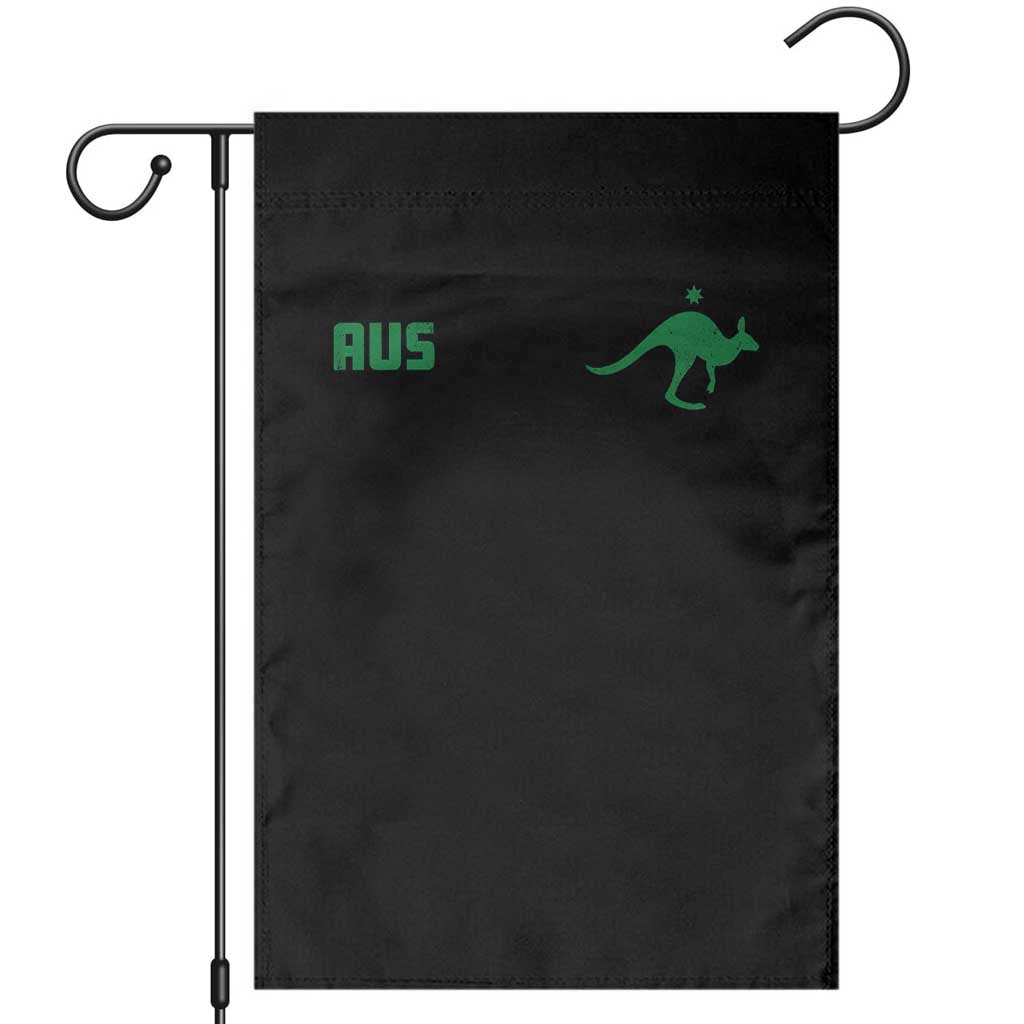 Kangaroo Australia Aus Team Aussie Athletic Jersey Style Garden Flag TS11 Black Print Your Wear