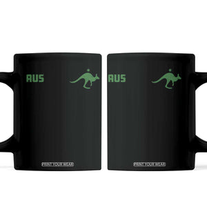 Kangaroo Australia Aus Team Aussie Athletic Jersey Style Coffee Mug