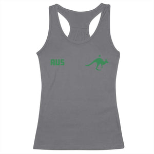 Kangaroo Australia Aus Team Aussie Athletic Jersey Style Racerback Tank Top