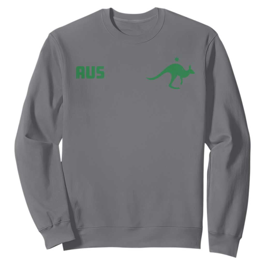 Kangaroo Australia Aus Team Aussie Athletic Jersey Style Sweatshirt