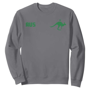Kangaroo Australia Aus Team Aussie Athletic Jersey Style Sweatshirt