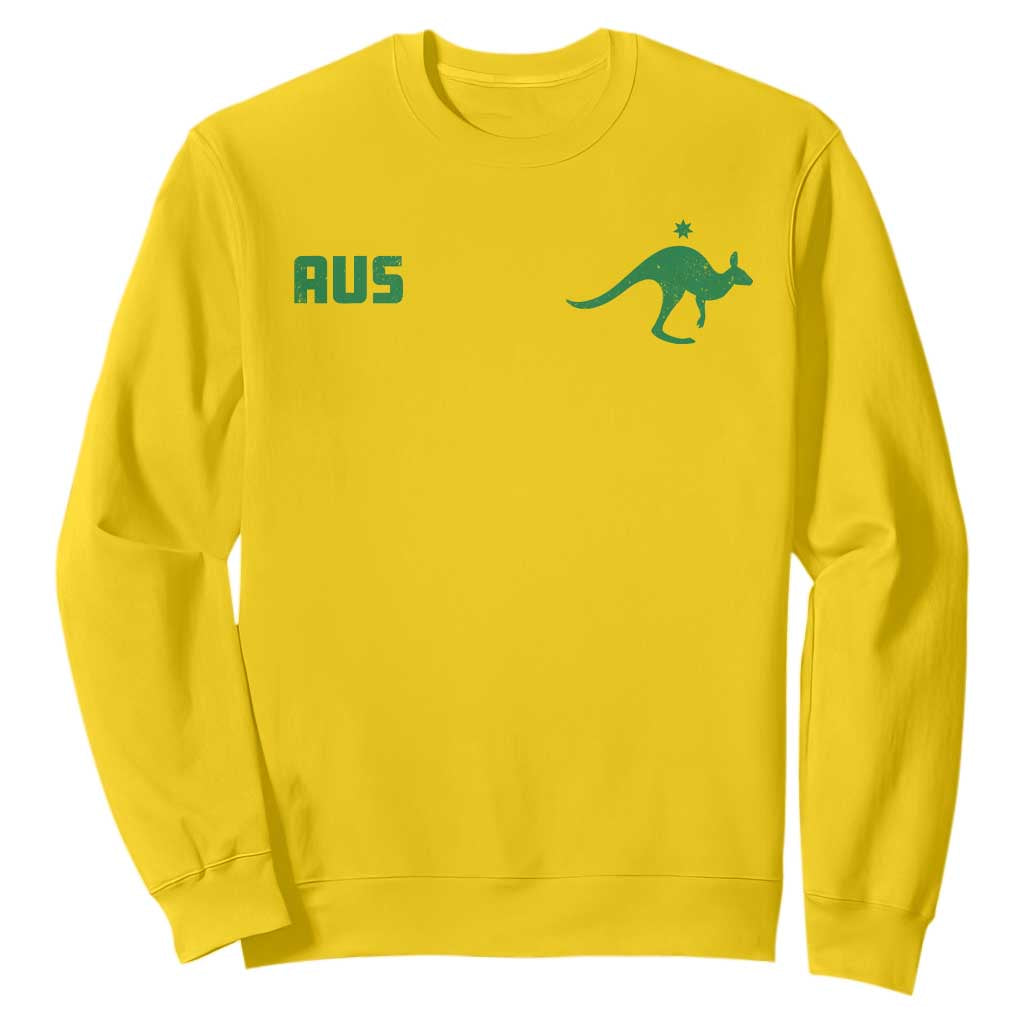 Kangaroo Australia Aus Team Aussie Athletic Jersey Style Sweatshirt