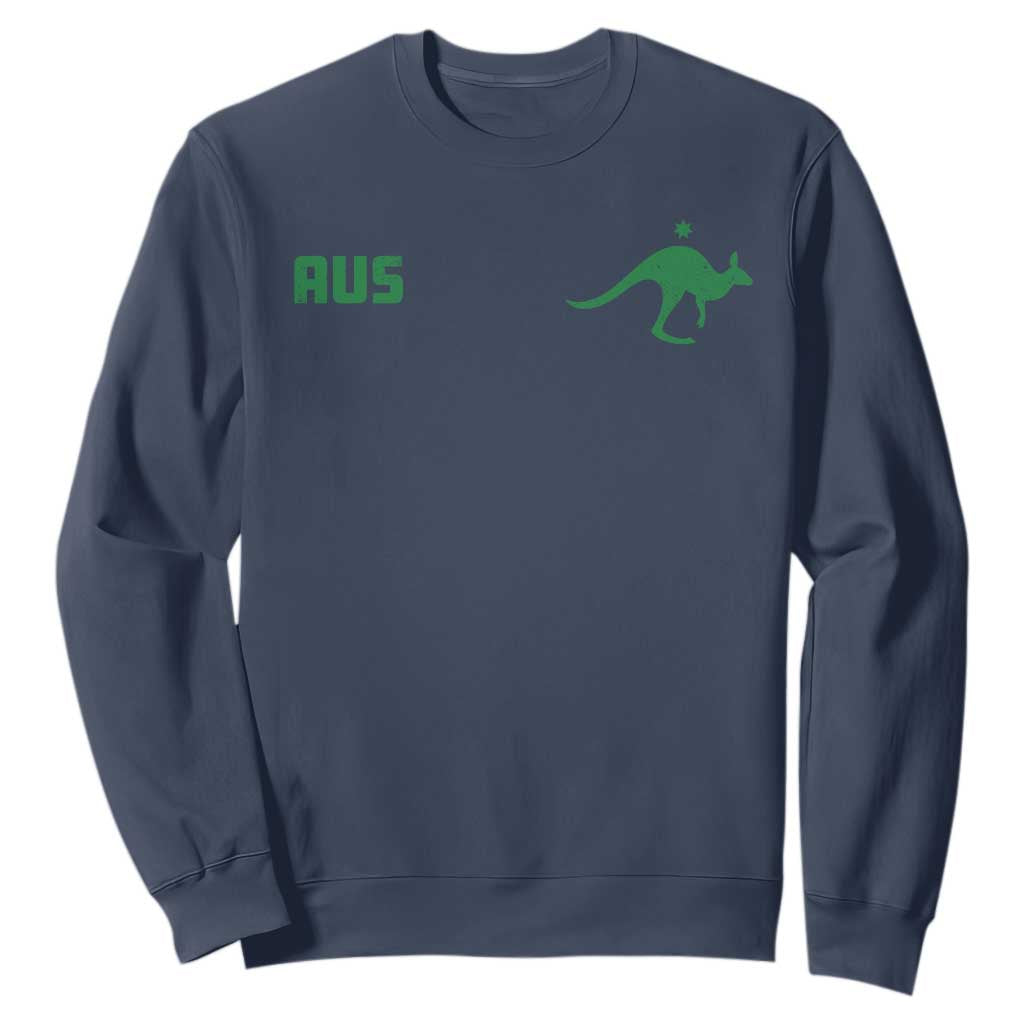 Kangaroo Australia Aus Team Aussie Athletic Jersey Style Sweatshirt