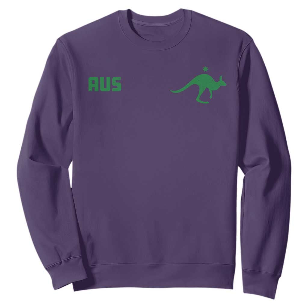 Kangaroo Australia Aus Team Aussie Athletic Jersey Style Sweatshirt
