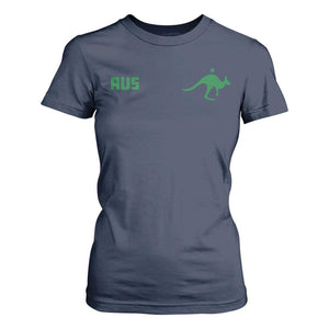 Kangaroo Australia Aus Team Aussie Athletic Jersey Style T Shirt For Women